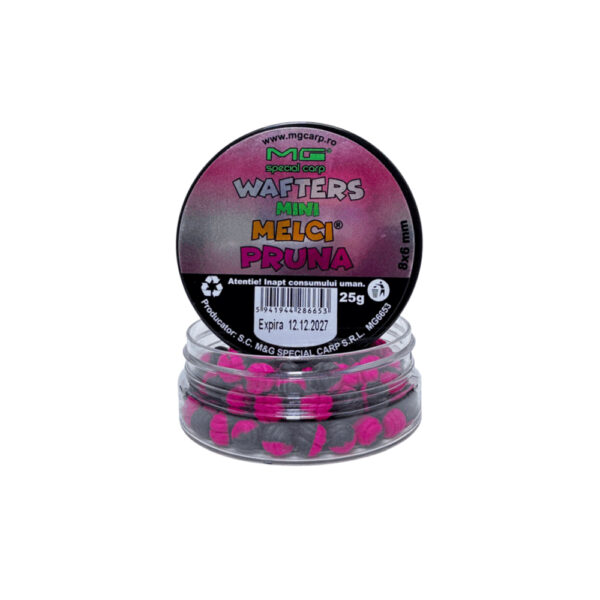 Mini Melci Wafters 8x6mm Pruna 25gr