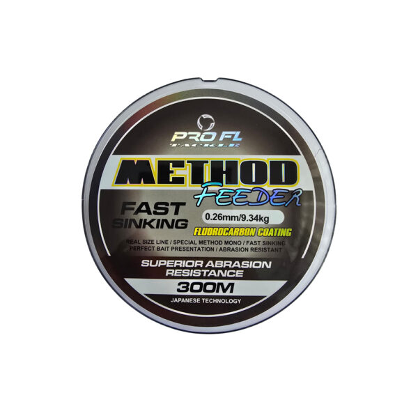Fir Pescuit Method Feeder Pro FL Fast Sinking 0.26mm 8.44kg 300m Maro