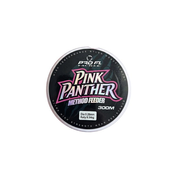 Fir Monofilament ProFL Method Feeder Fast Sinkng Pink Panther 300m 0.26mm 1