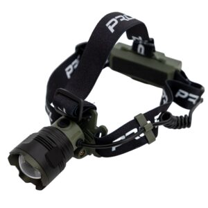 Lanterna Frontala ProFL Dual Led (albAlbastru UV) 1 acumulatori, afisaj digital (2)