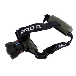 Lanterna Frontala ProFL Dual Led (albAlbastru UV) 2 acumulatori, afisaj digital (3)